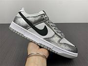 Nike Dunk Low Features Silver Cracked DO5882-001 - 5