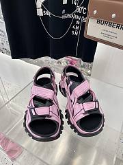 Balenciaga Track Sandal Neon Pink 617543W2FH15010 - 4