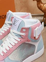 Louis Vuitton Boombox  Sneaker Boot Pink - 2