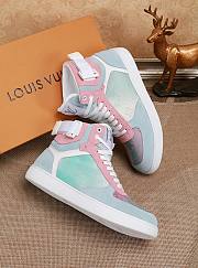 Louis Vuitton Boombox  Sneaker Boot Pink - 4