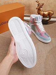 Louis Vuitton Boombox  Sneaker Boot Pink - 5