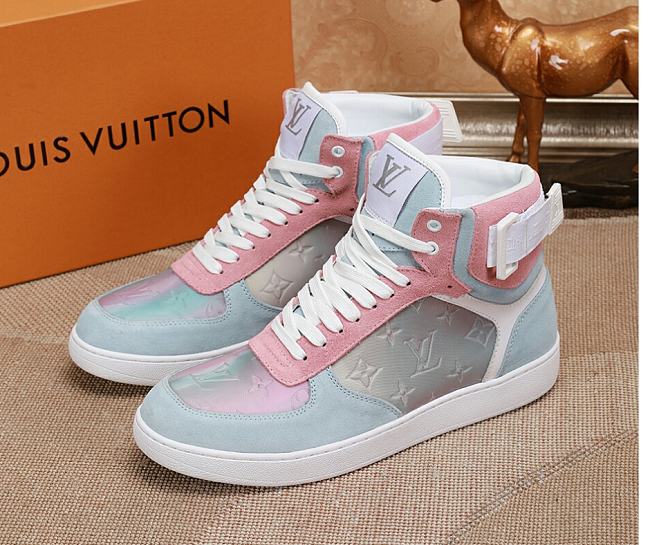 Louis Vuitton Boombox  Sneaker Boot Pink - 1