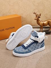 Louis Vuitton Boombox Boot Monogram Blue - 5