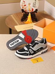 Louis Vuitton LV Trainer Sneaker Low Black Grey 1A54H5 - 5
