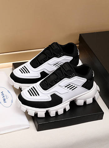 Prada Cloudbust Thunder Black and White Sneakers