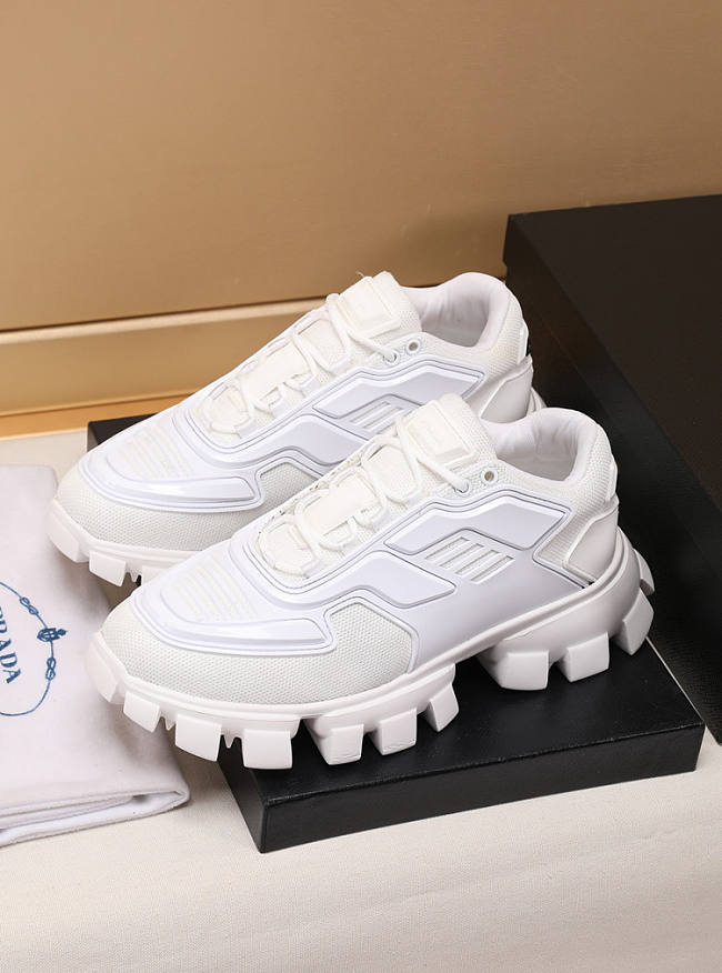 Prada Cloudbust Thunder White Sneakers - 1