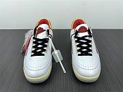 Air Jordan 2 Retro Low SP Off-White White Red DJ4375-106 - 6