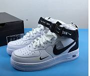 Nike Air Force 1 Mid Utility White Black 804609-103  - 1