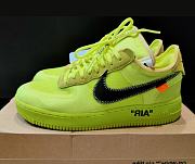 Nike Air Force 1 Low Off-White Volt AO4606-700 - 1