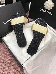 Chanel PVC Slides with Camellia Flowers - 2