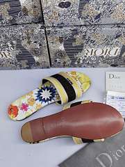 Dior Cruise Dway Slippers Yellow Jungle - 4