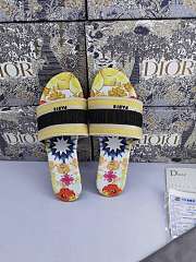 Dior Cruise Dway Slippers Yellow Jungle - 5