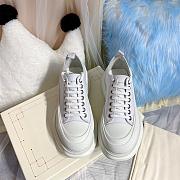 Alexander McQueen Tread Slick Low Lace Up White White 611705W4MV29000 - 3
