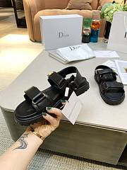 Dior Dioract Sandal Black Lambskin KCQ547LAB_S900 - 2