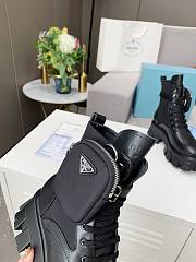 Prada Strapped Pouch Combat Boots 1T255M3LFRF0002FB055 - 4