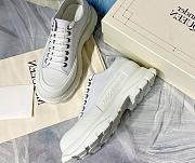Alexander McQueen Tread Slick Low Lace Up White White 611705W4MV29000 - 1