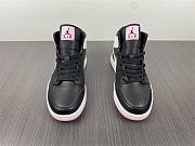 Air Jordan 1 Mid Arctic Pink Black 555112-061 - 2