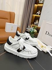 Dior-ID Sneaker White and Deep Blue Calfskin and Rubber KCK278BCR_S29W - 2