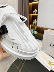 Dior-ID Sneaker White and Deep Blue Calfskin and Rubber KCK278BCR_S29W - 3