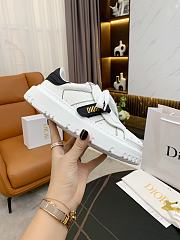 Dior-ID Sneaker White and Deep Blue Calfskin and Rubber KCK278BCR_S29W - 4