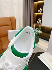 Dior-ID Sneaker White and Green Calfskin and Rubber KCK278BCR_S31W - 6