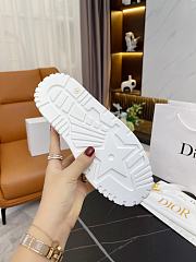 Dior-ID Sneaker White and French Blue Technical Fabric KCK309TNT_S93B - 3