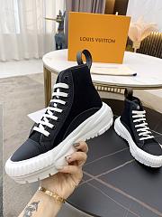 Louis Vuitton Squad Sneaker Boot Black 1A96EW - 5