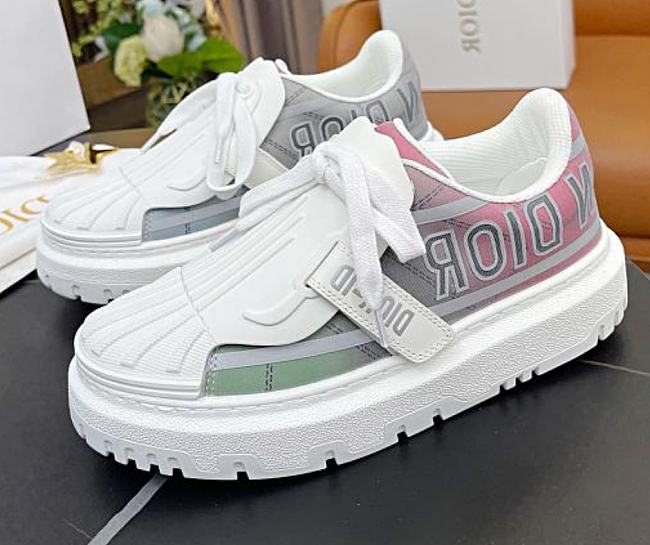 Dior-ID Sneaker Multicolor Gradient and Reflective Technical Fabric KCK309DTN_S52P - 1