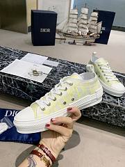 Dior B23 Low White Yellow Oblique 3SN249YNT_H160 - 2