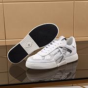 Valentino Garavani VL7N Sneaker in Banded Calfskin Leather White VW2S0V66WRQ22E - 6