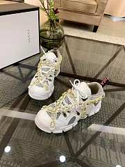 Gucci Flashtrek Sneakers With Removable Crystals White - 6