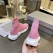 Balenciaga Speed 2.0 Sneakers White Pink 654045W2DI2 - 4