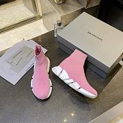 Balenciaga Speed 2.0 Sneakers White Pink 654045W2DI2 - 2