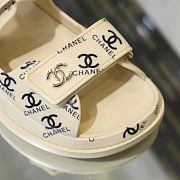 Chanel 21C Dad Sandal Cream - 2