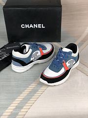 Chanel Low Top Trainer CC White Navy G34360 Y53536 C0227 - 6