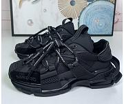 Dolce Gabbana Mixed-Materials Space Sneakers Black - 1
