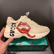 Gucci Women's Rhyton Sneaker With Mouth Print 552093 A9L00 9522 - 6