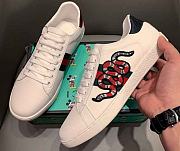 Gucci Ace Embroidered Sneaker Snake 456230 02JP0 9064 - 1