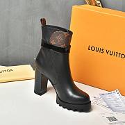 Louis Vuitton Star Trail Ankle Boot Brown Slippy - 5