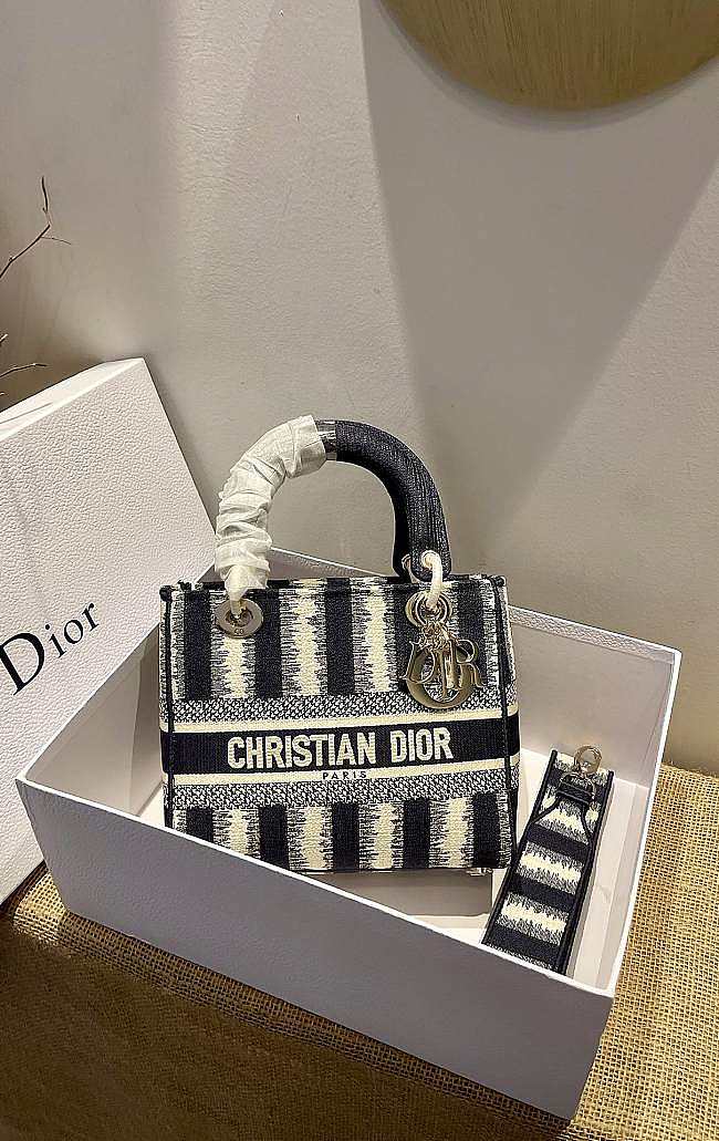 Dior Lady D-Lite Reverse 09 Size 24 x 20 x 11cm - 1