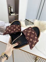 Louis Vuitton Pool Pillow Comfort  Mule Cacao Brown - 5