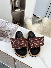 Louis Vuitton Pool Pillow Comfort  Mule Cacao Brown - 3