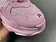 Balenciaga Triple S Sneaker Fur Pink 668542 W3CQ5 5000 - 3