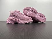 Balenciaga Triple S Sneaker Fur Pink 668542 W3CQ5 5000 - 4