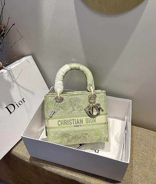 Dior Lady D-Lite Reverse 11 Size 24 x 20 x 11 cm  - 1