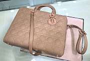 Dior Lady Large Pink Size 32 x 25 x 11 cm  - 6