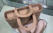 Dior Lady Large Pink Size 32 x 25 x 11 cm  - 5