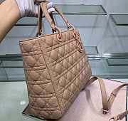 Dior Lady Large Pink Size 32 x 25 x 11 cm  - 2