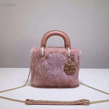 Dior Mini Lady Pink 17cm 