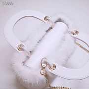 Dior Mini Lady White 17cm  - 6